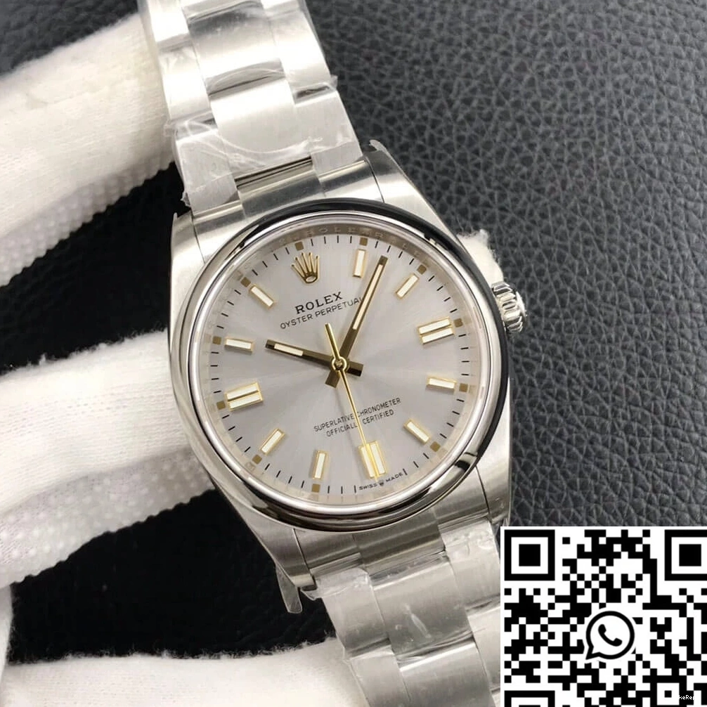 Rolex Oyster Perpetual EW Dial 36MM M126000-0001 Silver Factory 0729